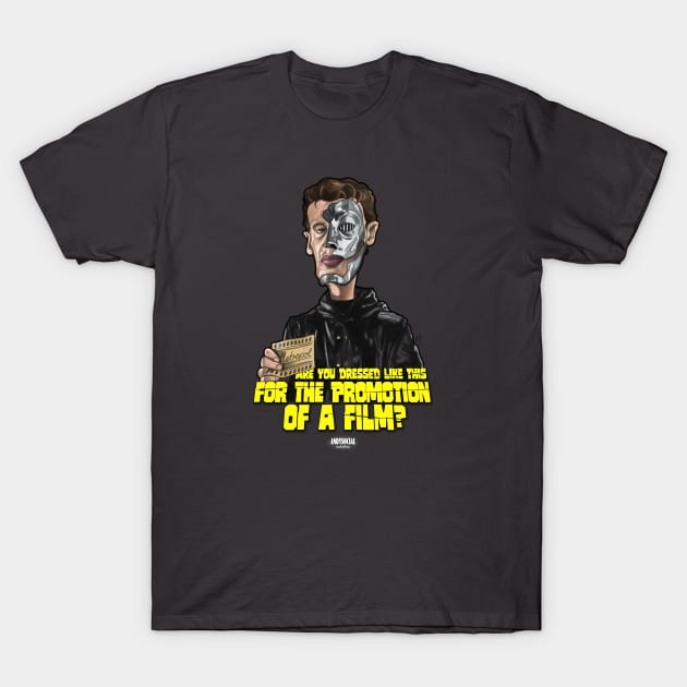 Man In Black T-Shirt by AndysocialIndustries